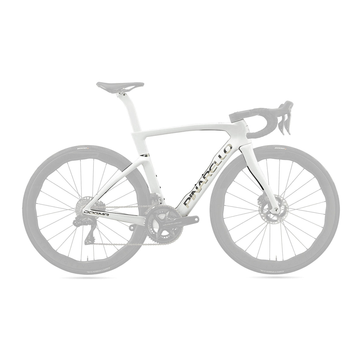 Pinarello Dogma F Frameset G113 - Edge Crystal White