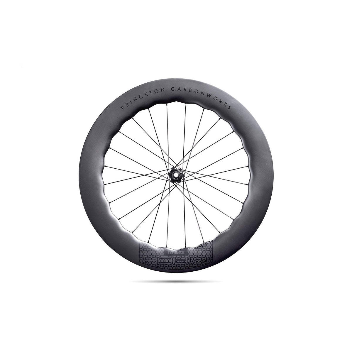 Princeton Mach 7580 Disc Brake Front Wheel w/White Industries Hub Black