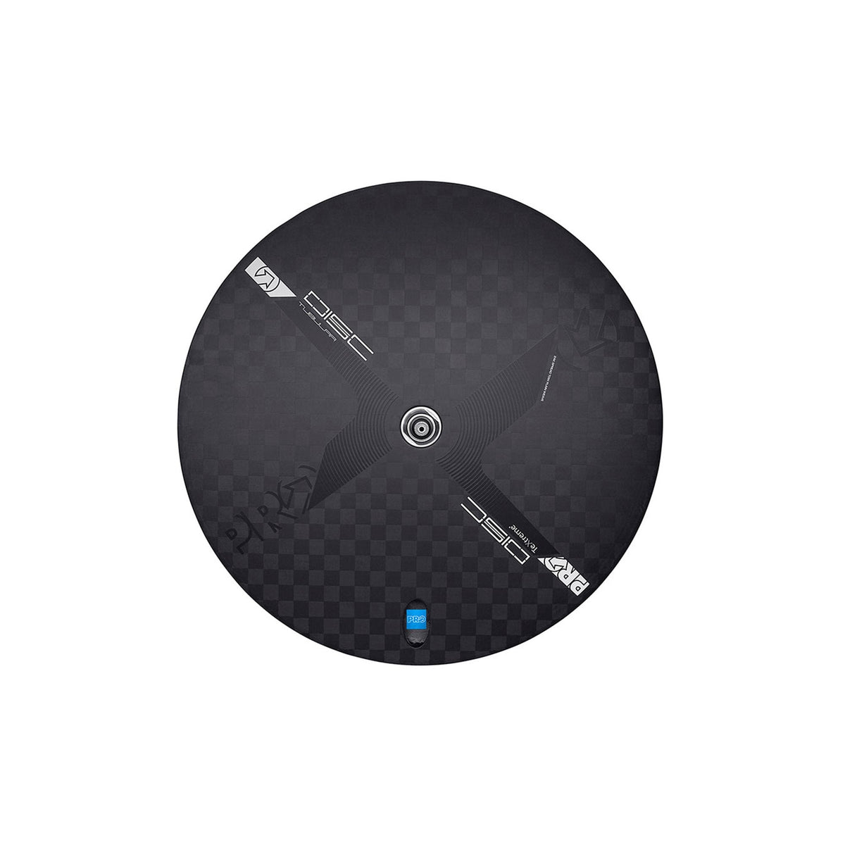 PRO TEXTREME Carbon Tubular Disc Wheel Black