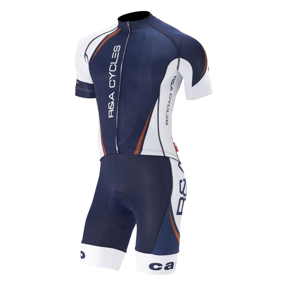 R&A Cycles Evolution Short Sleeve Jersey Blue / White