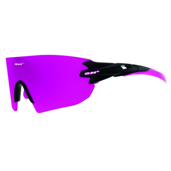 SH+ Sunglasses - RG 5300 Black/Purple w/Purple Lens