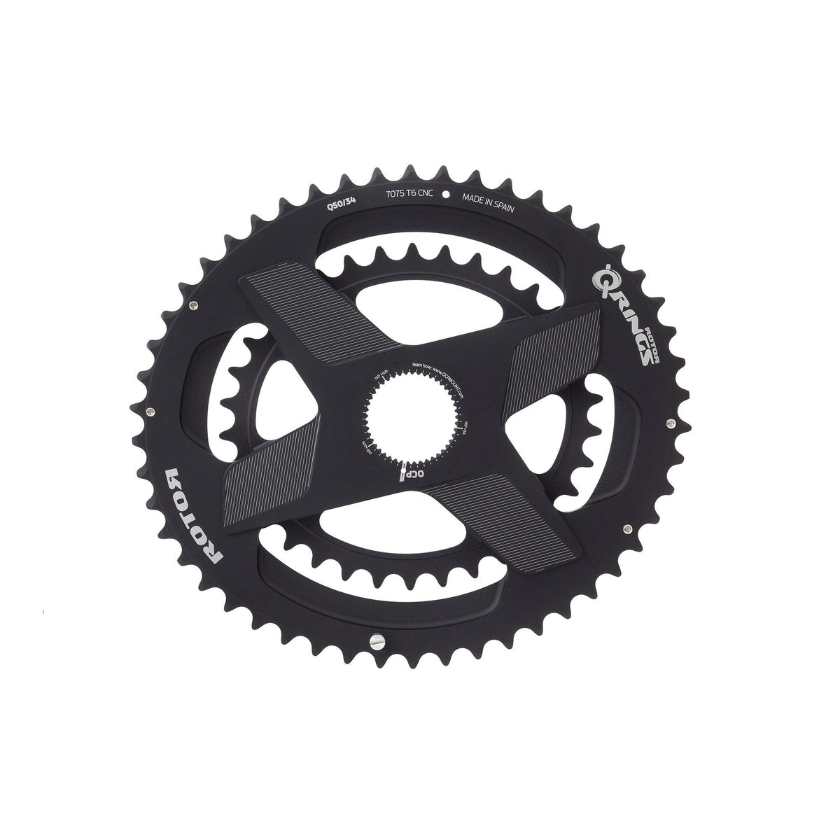 Rotor Q - Spidering Direct Mount Chainrings 50x34