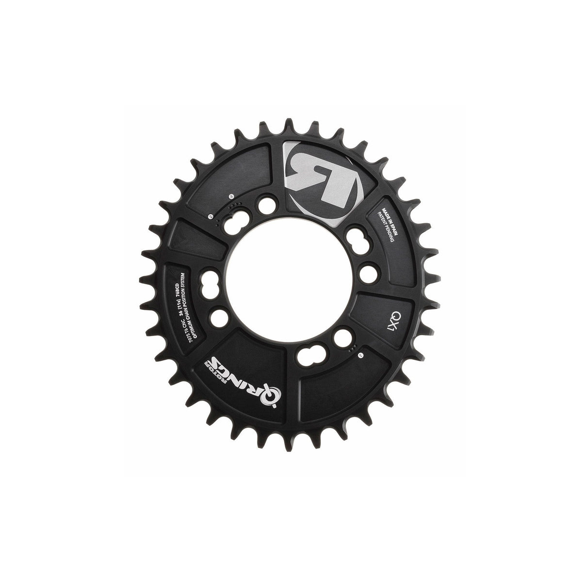 Rotor QX1 Chainring 76bcd