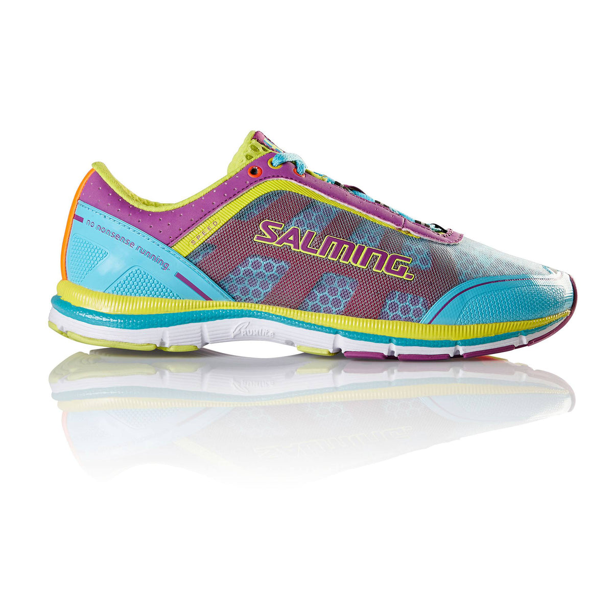 Salming Speed 3 Shoes Turquoise / Cactus Flower