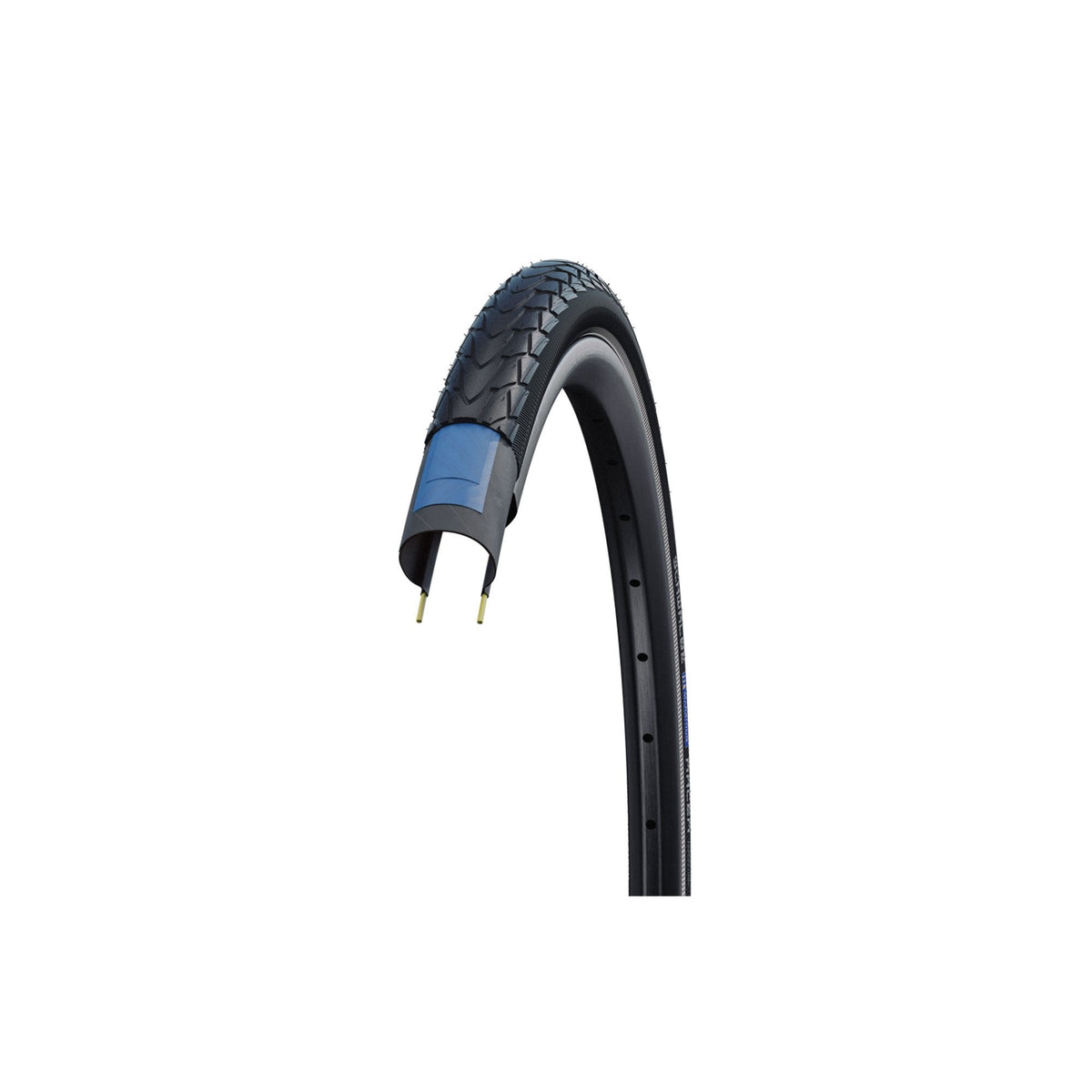 Schwalbe Marathon Racer RaceGuard SpeedGrip Wire Bead Clincher Tire - 700c Black