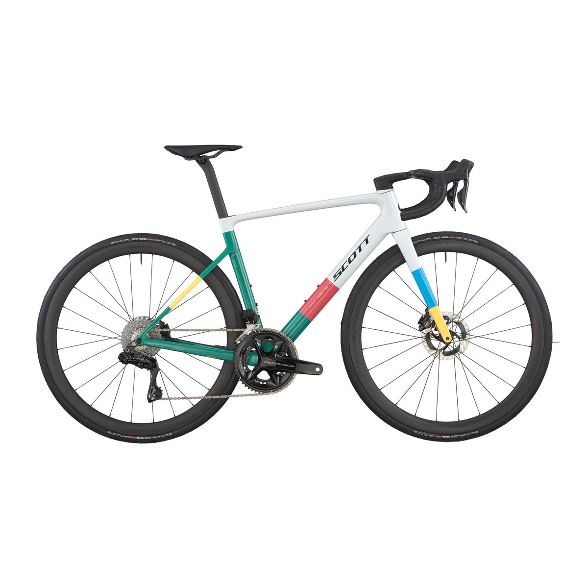 Scott Addict RC Pro Bike Beluga Grey / Seashore Green