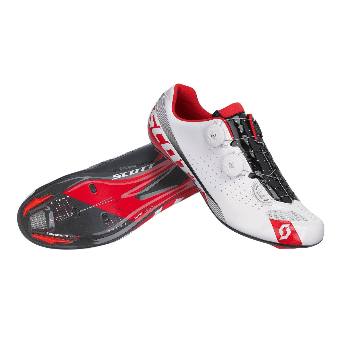 Scott Road Premium Shoes White / Red