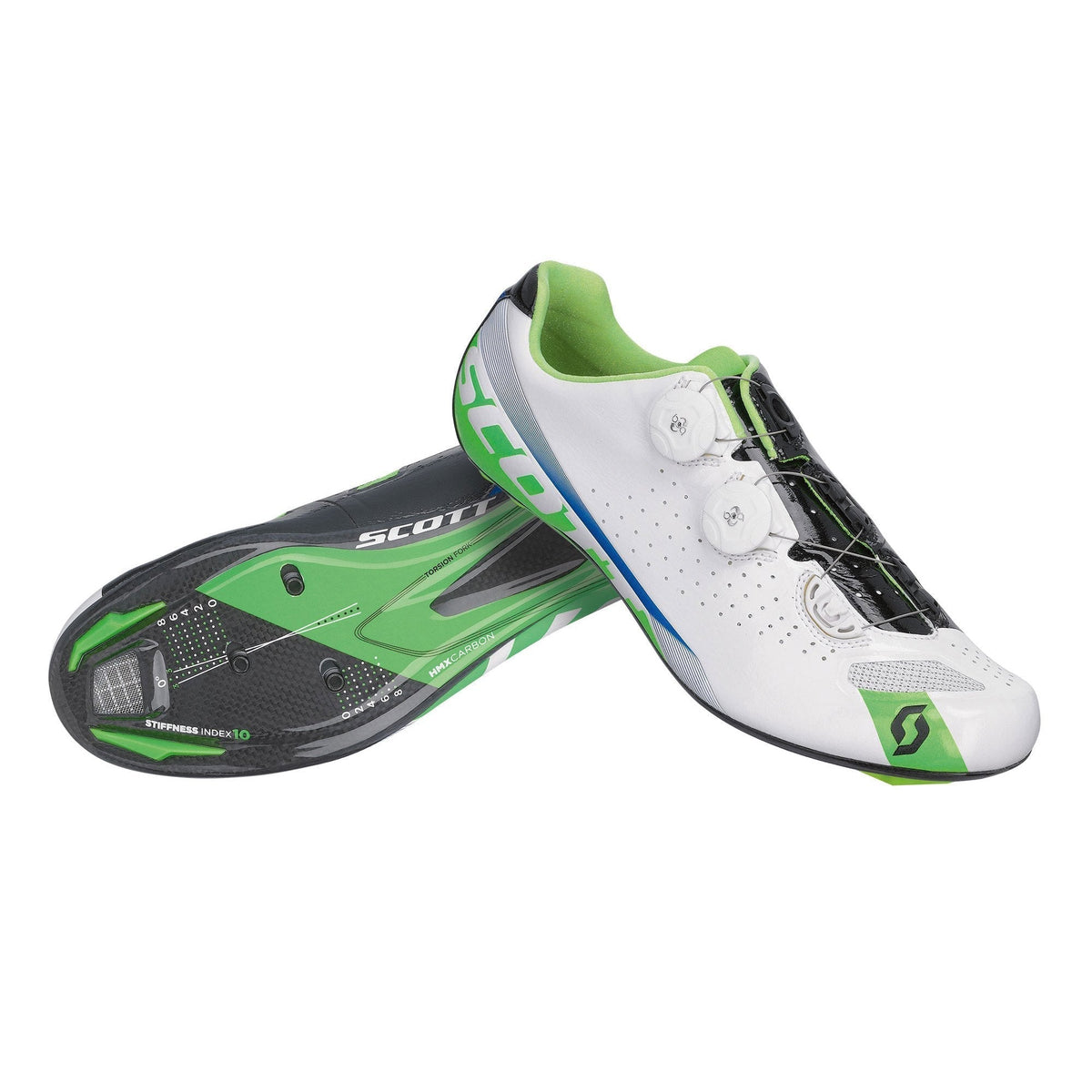 Scott Road Premium Shoes White / Green