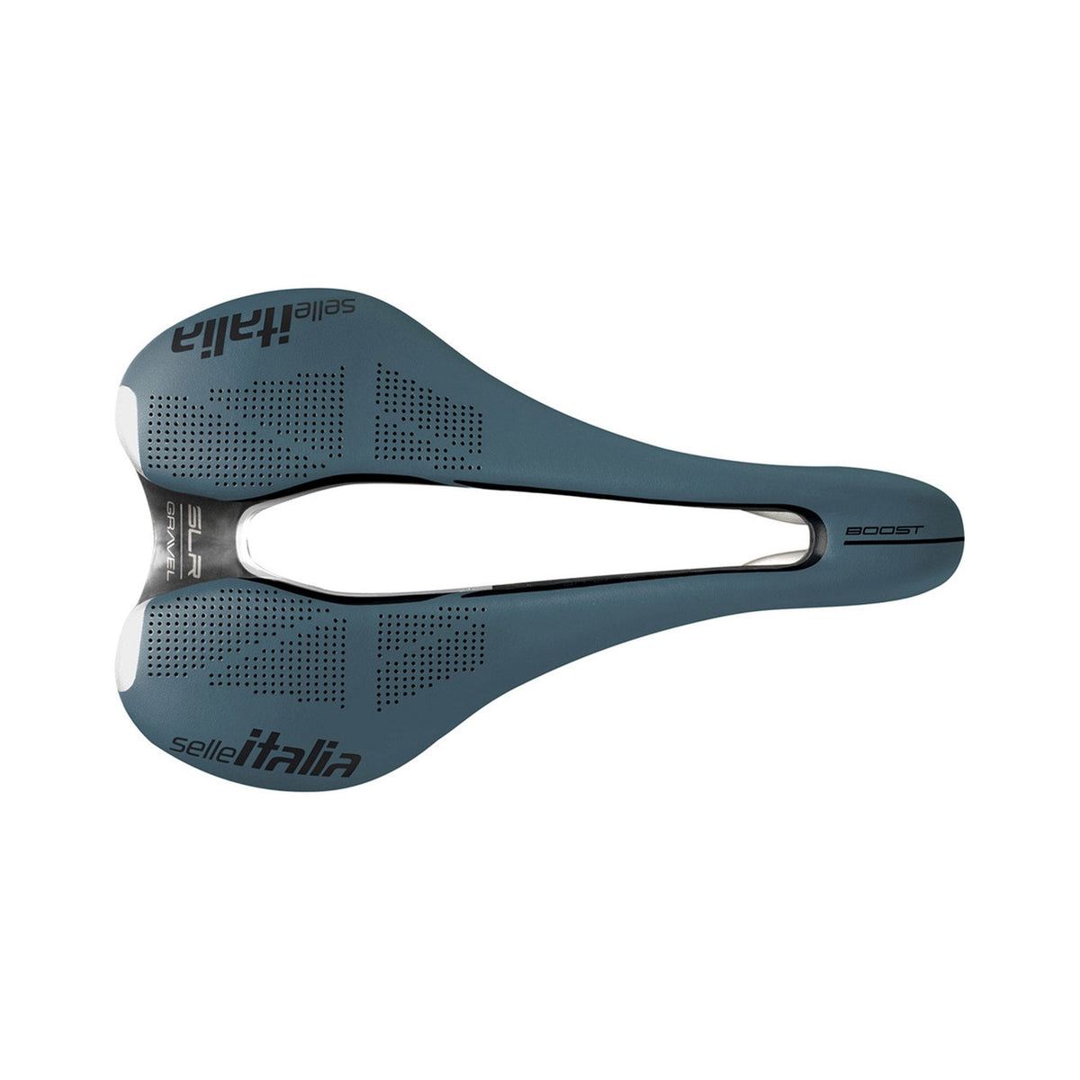 Selle Italia SLR Boost Gravel Superflow Saddle Blue Granite