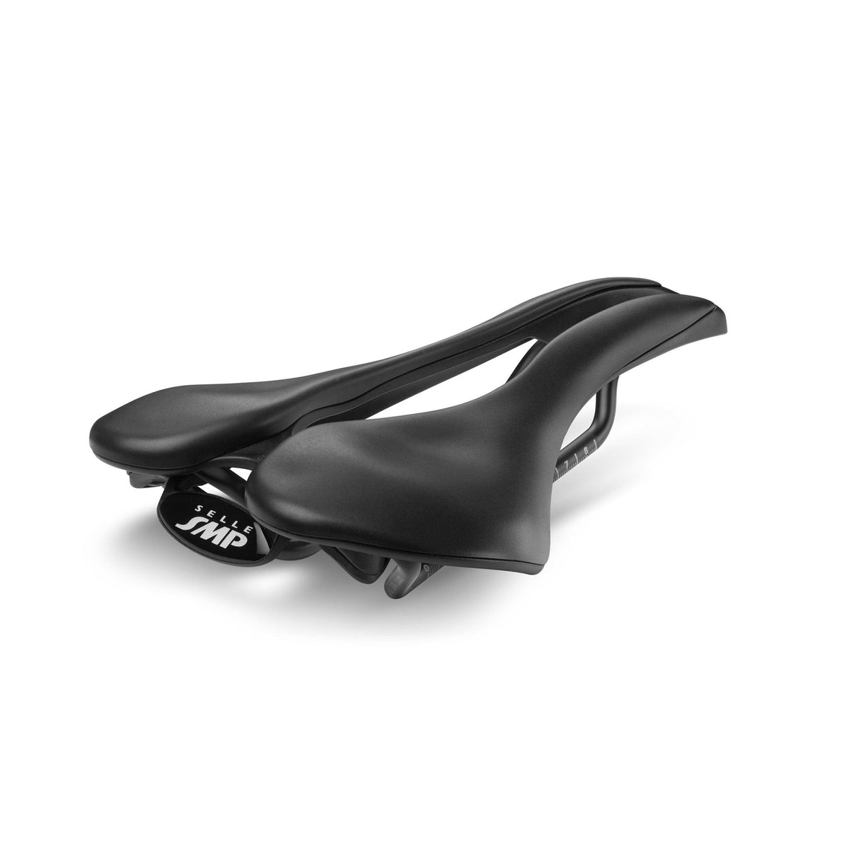 Selle SMP EVO 30C Saddle Stainless Steel Rails Black