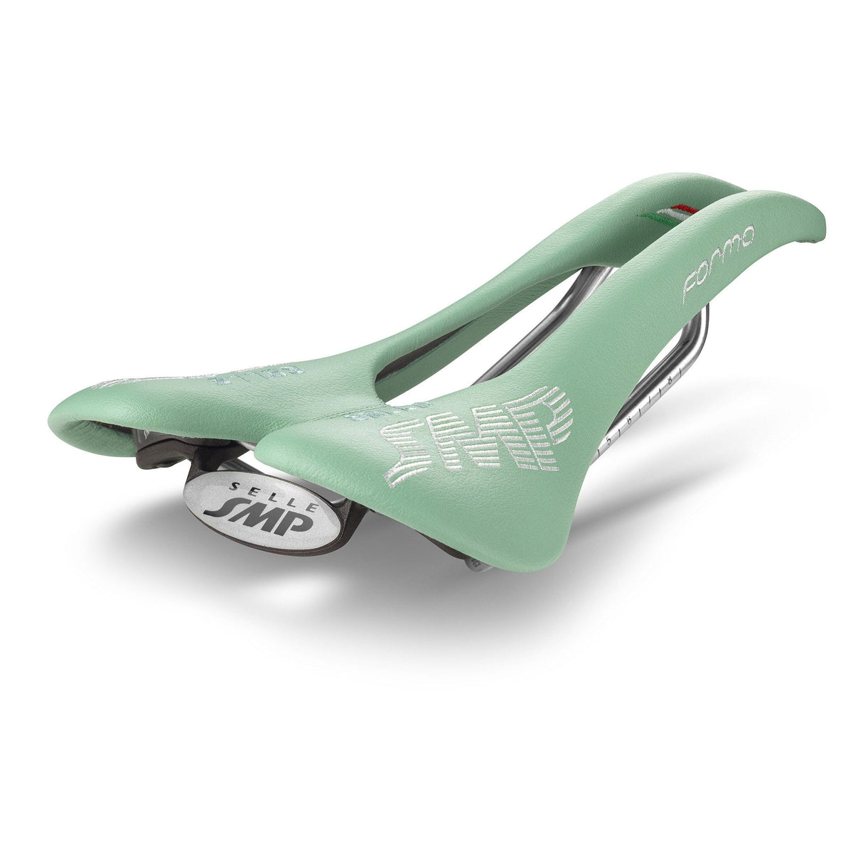 Selle SMP Forma Saddle Celeste Bianchi