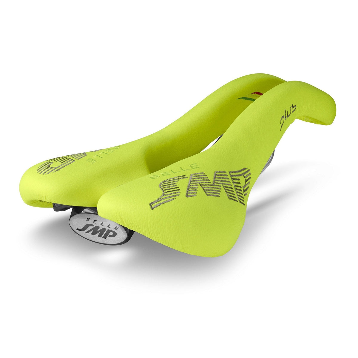 Selle SMP Plus Saddle Yellow Fluo