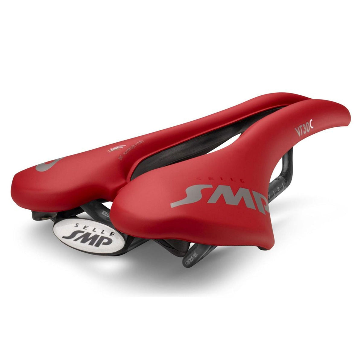 Selle SMP VT30C Carbon Rail Saddle Red