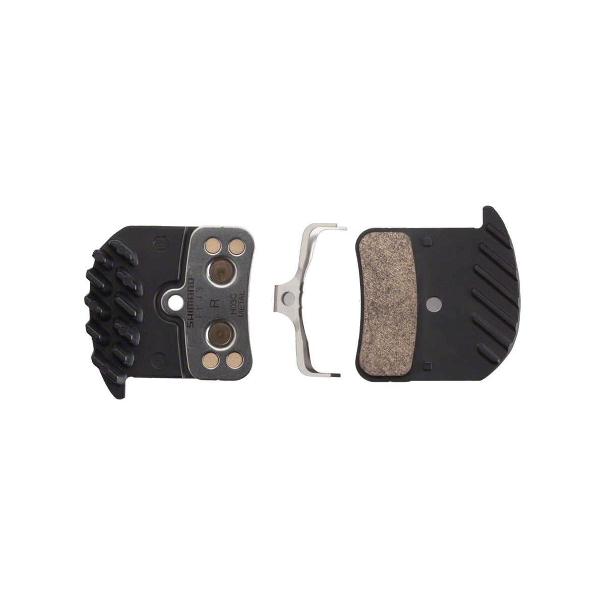 Shimano H03C Metal Disc Brake Pad for Saint BR - M820 and XT BR - M8020 Brakes