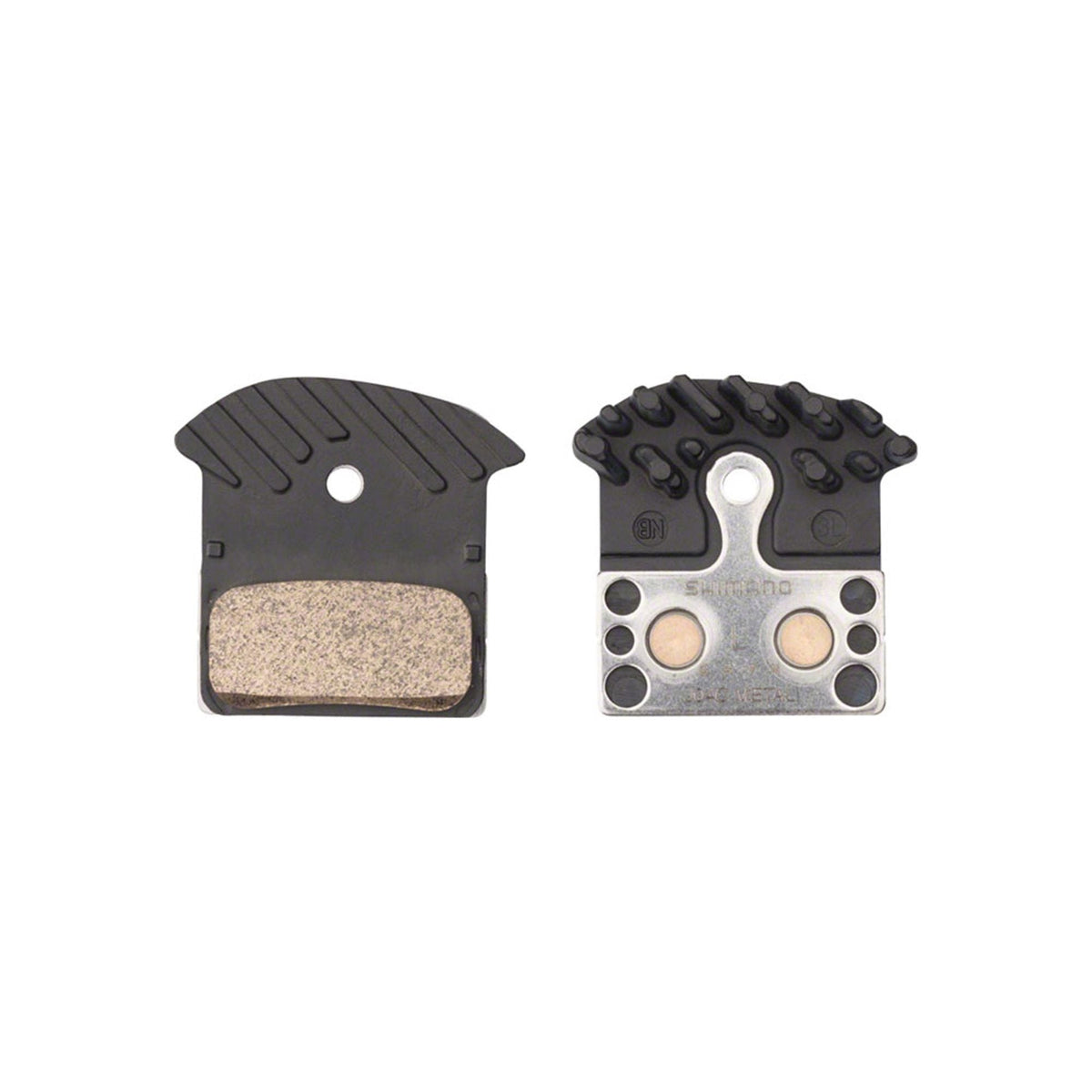 Shimano J04C Metal Disc Brake Pad and Spring for XTR M9020 / XT M8000 / SLX M675 Disc Brakes