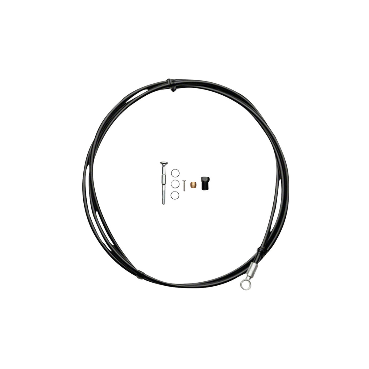 Shimano SM - BH90 - SB High Pressure Disc Brake Hose Kit - Normal Silver Banjo Caliper Connector 2000mm