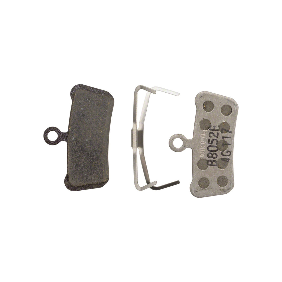 SRAM Disc Brake Pads - Organic Compound, Aluminum Backed, For Trail, Guide, and G2