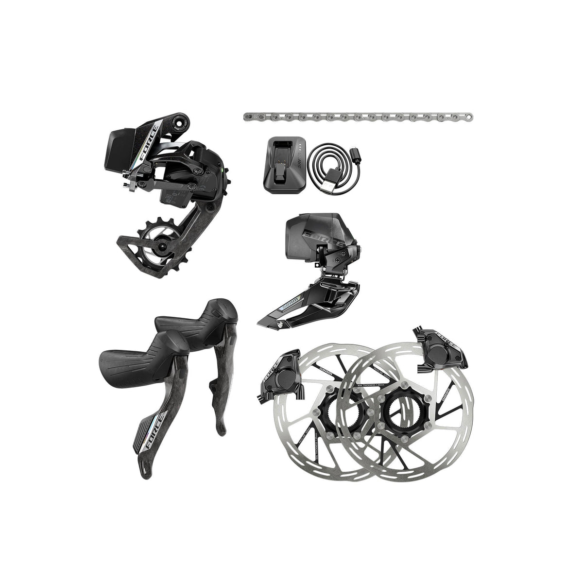 SRAM Force AXS E1 2X Groupset