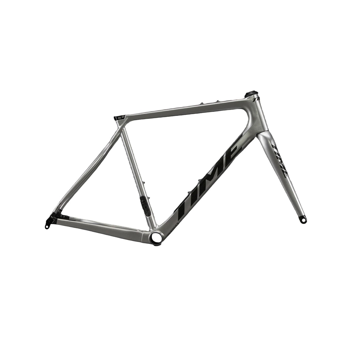 Time Alpe d'Huez X Frameset Brilliant Silver