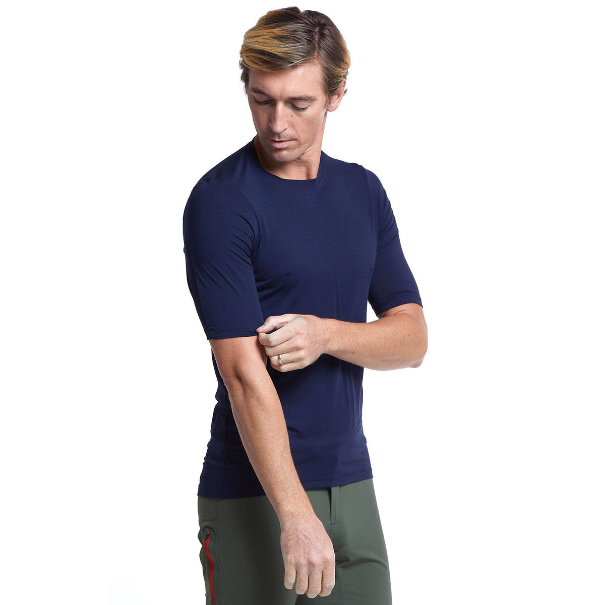 Velocio Micromodal Trail Tee Navy
