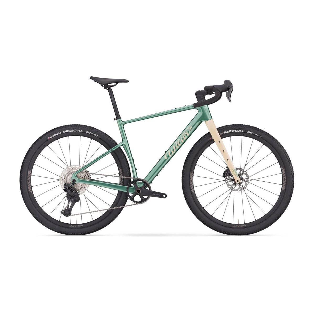 Wilier Adlar GRX Di2 Bike w/Alloy Wheels Bottle Green Gloss