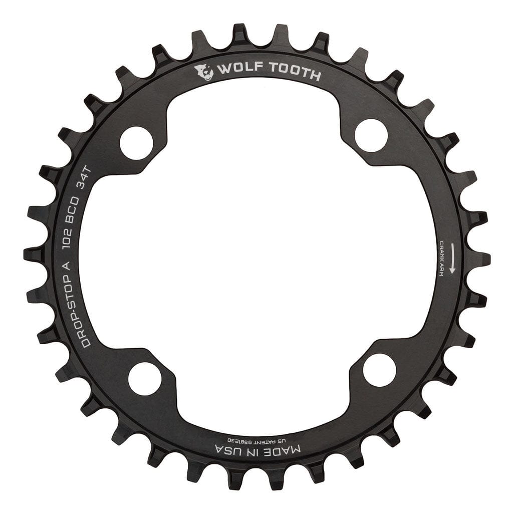 Wolf Tooth 102 BCD Chainrings for XTR M960 Drop - Stop A