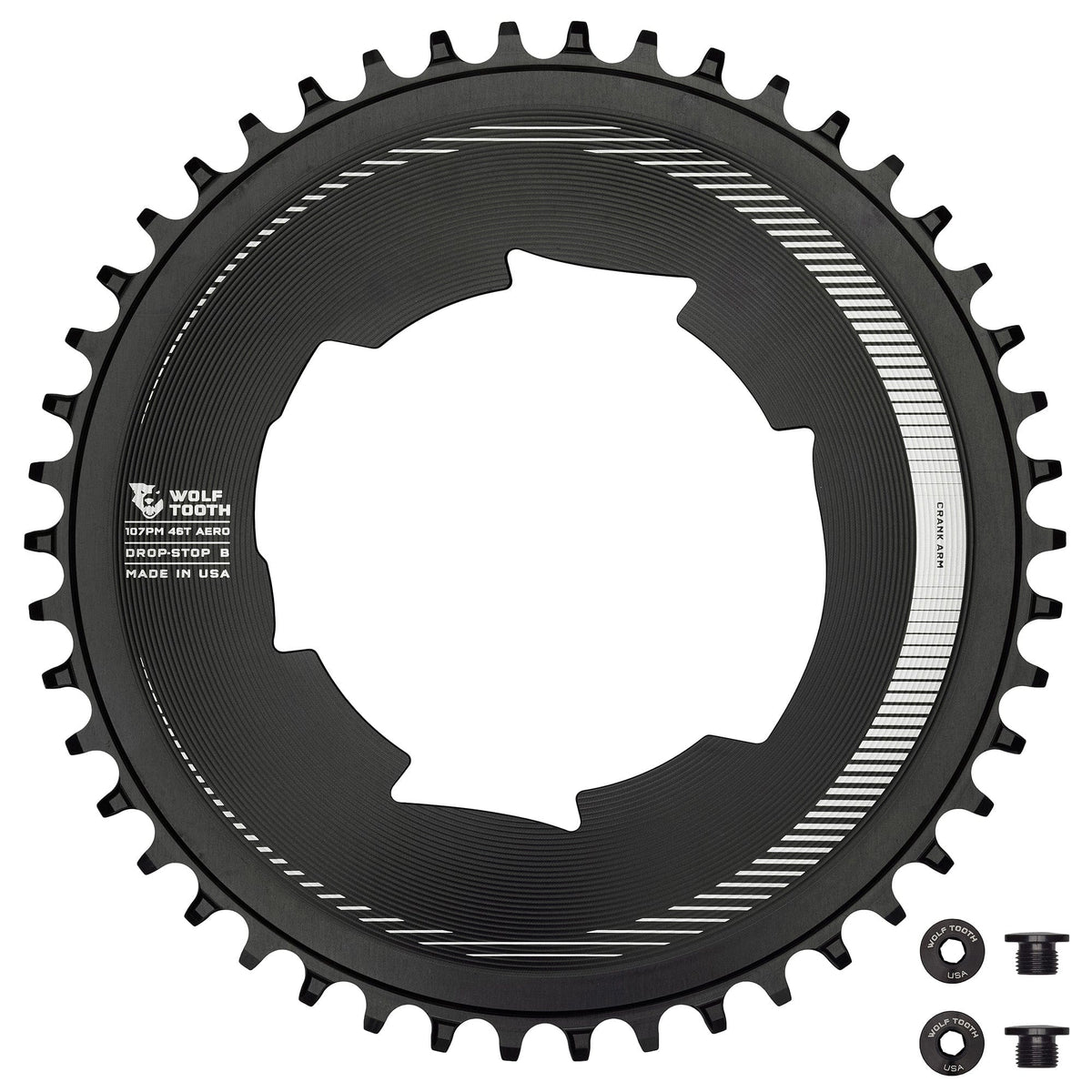 Wolf Tooth 107 BCD Chainrings for SRAM Drop - Stop B