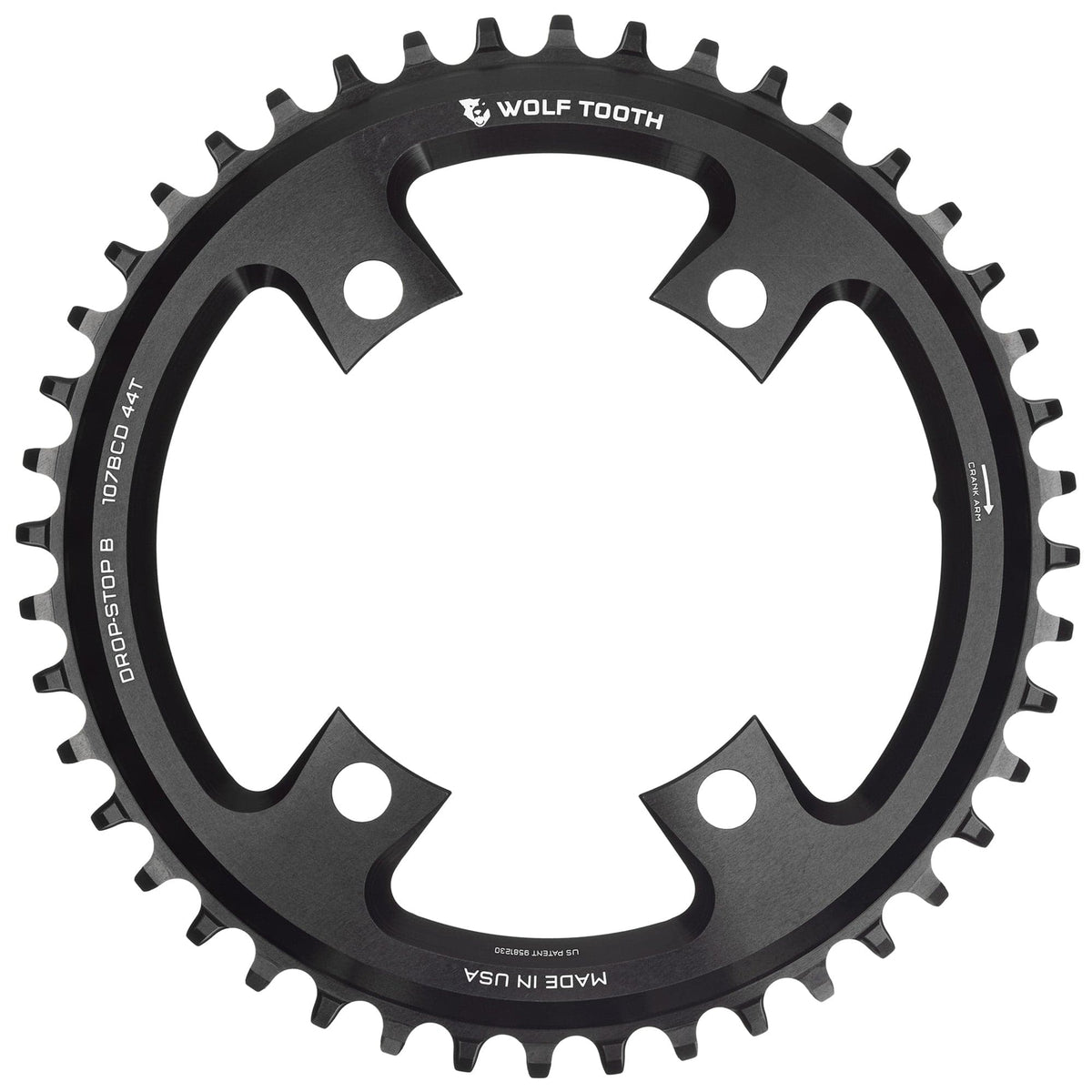 Wolf Tooth 107 BCD Chainrings for SRAM Drop - Stop B