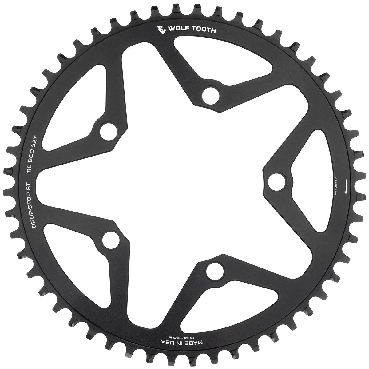 Wolf Tooth 110 BCD Gravel / CX / Road Chainrings Drop - Stop ST