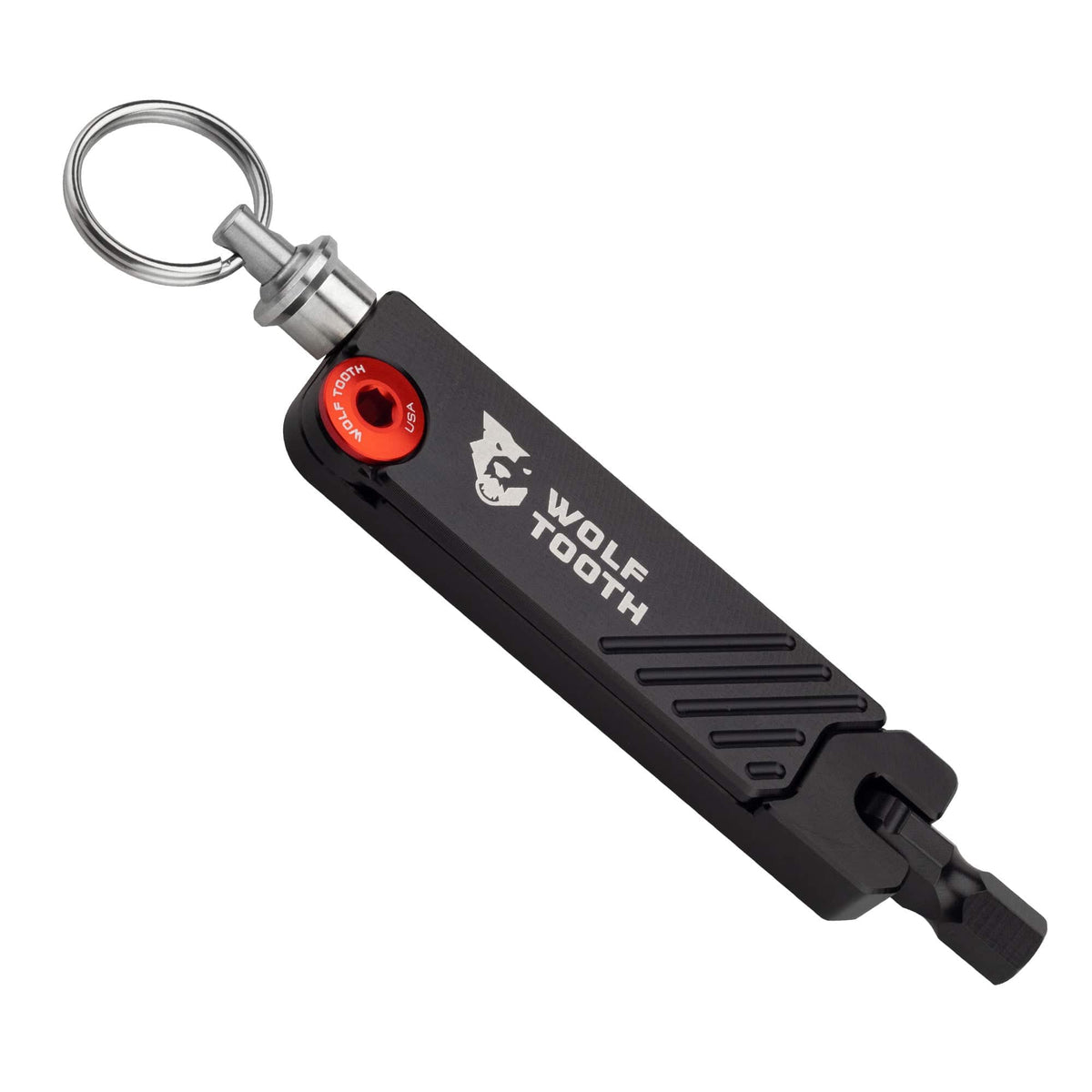 Wolf Tooth 6 - Bit Hex Wrench Multi - Tool Black