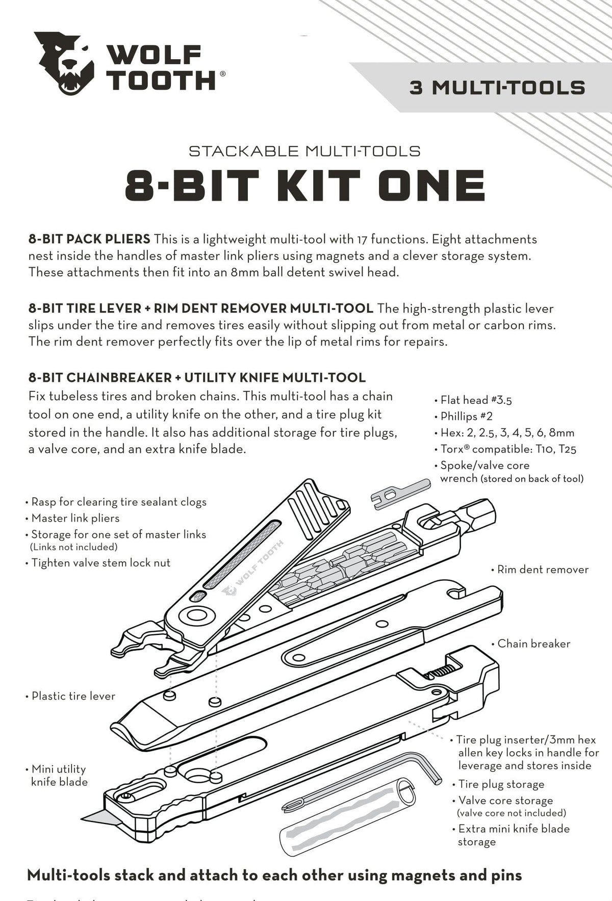 Wolf Tooth 8 - Bit Kit One
