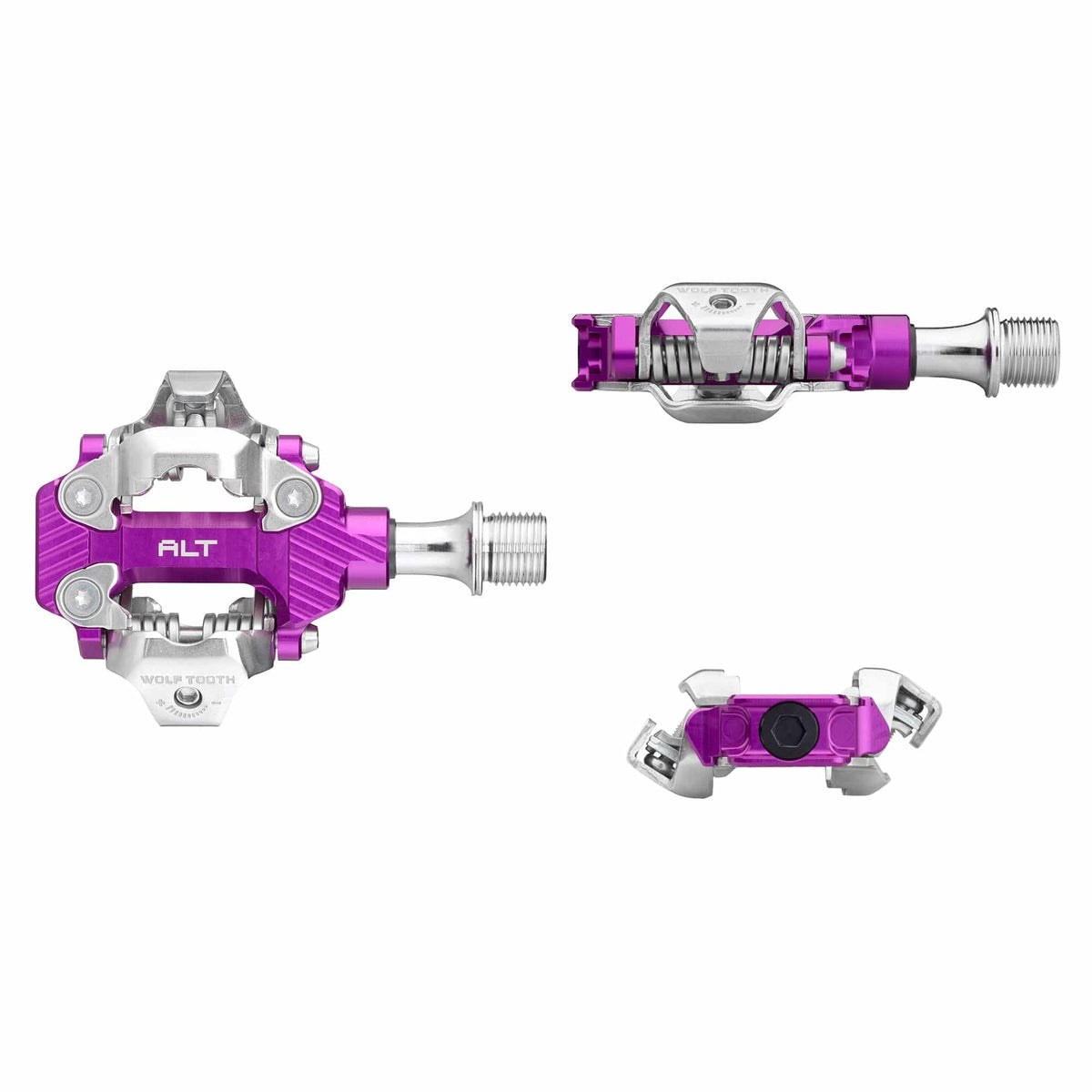 Wolf Tooth ALT XC Clipless Pedal Ultraviolet Purple