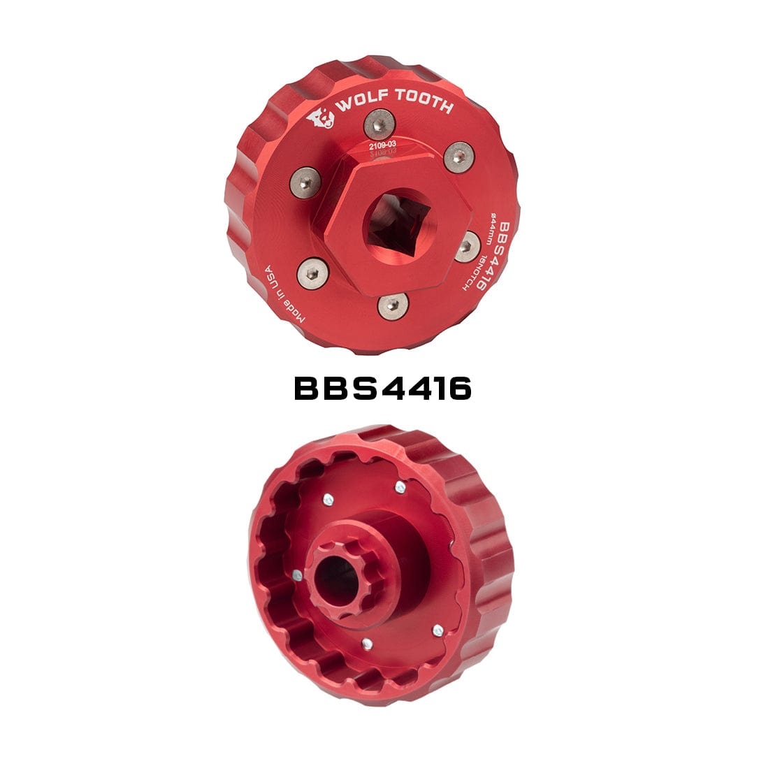Wolf Tooth Bottom Bracket Tools BBS4416 – 16 notch 44mm
