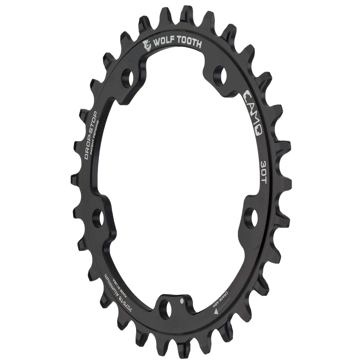Wolf Tooth CAMO Aluminum Round Chainring Drop - Stop B