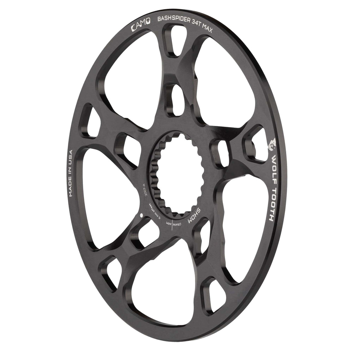 Wolf Tooth CAMO BashSpider for Shimano 3mm Offset