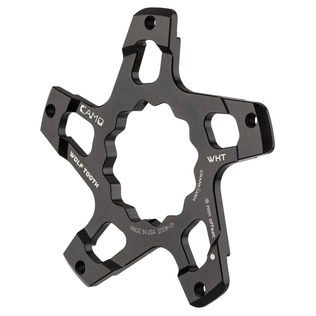 Wolf Tooth CAMO Direct Mount Spider For White Industries Black