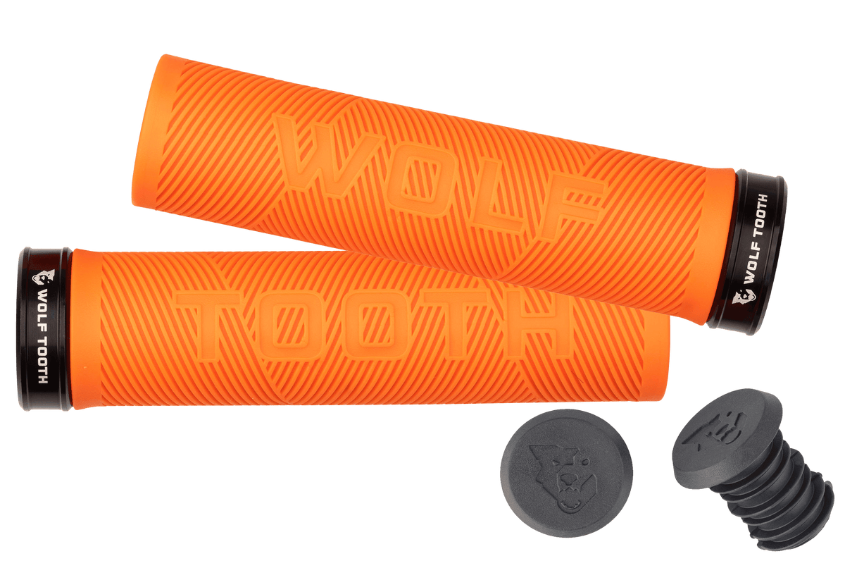 Wolf Tooth Echo Lock - On Grips – Colors Blue