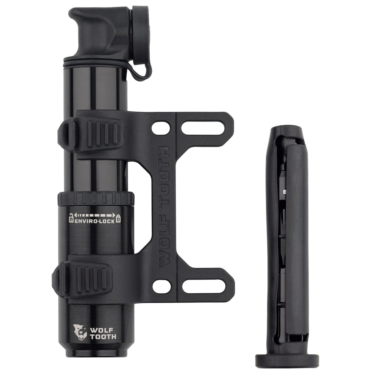 Wolf Tooth EnCase Pump 40cc 40cc Pump with Chain + Tire Plug Multi - Tool