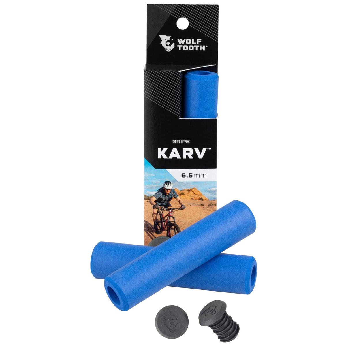 Wolf Tooth Karv Grips Blue