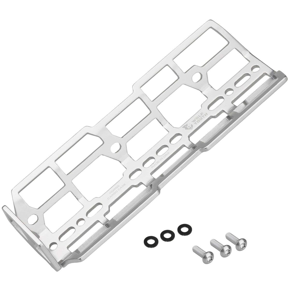 Wolf Tooth Morse Cargo Cage Morse Cargo Cage - Raw Silver
