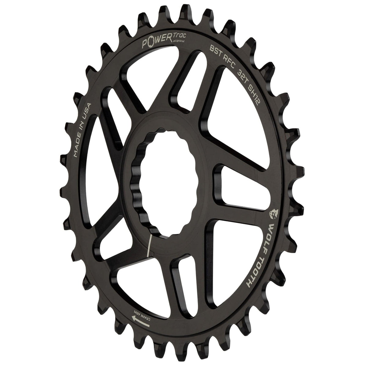Wolf Tooth Oval Direct Mount Chainrings for Race Face Cinch Drop - Stop B
