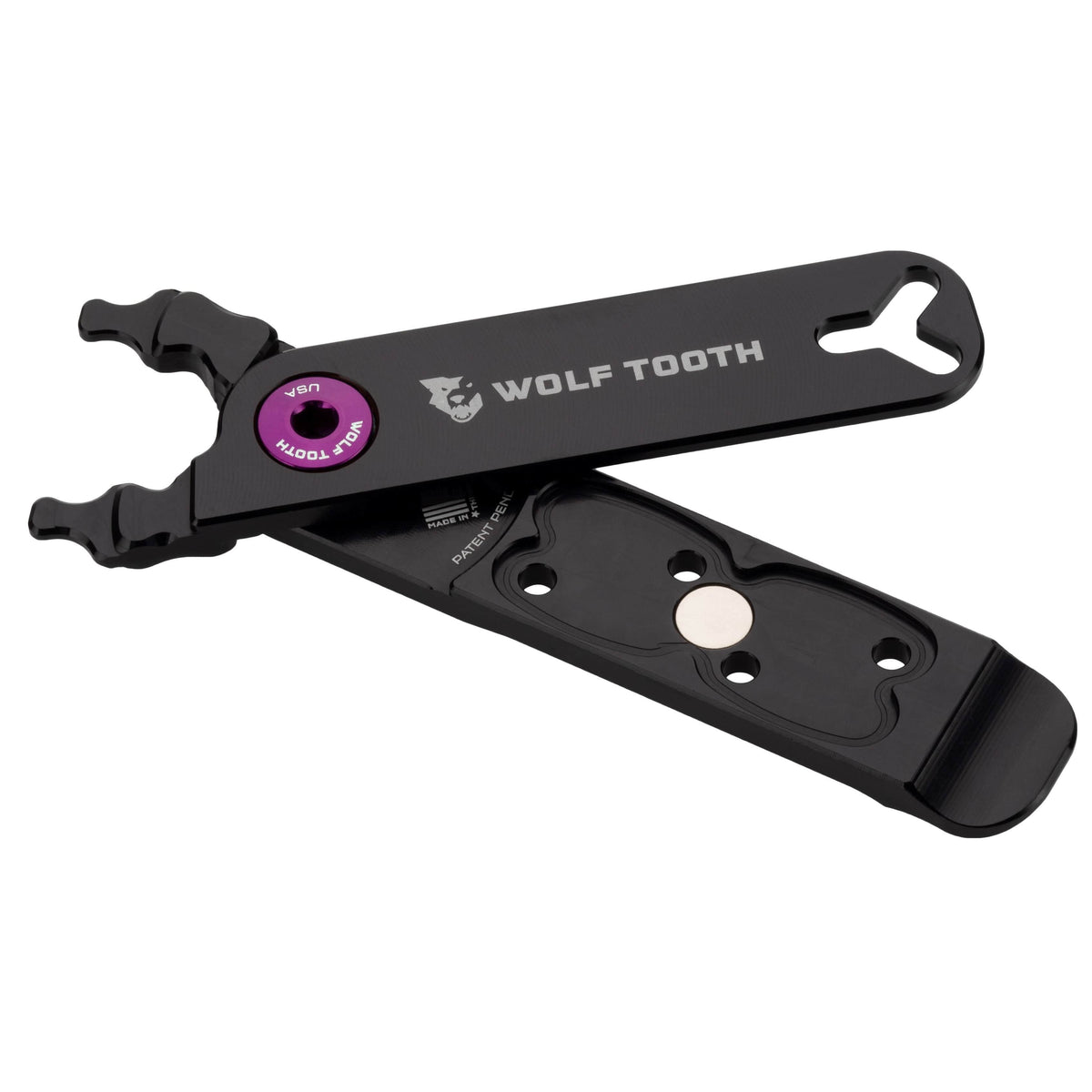 Wolf Tooth Pack Pliers - Master Link Combo Pliers Black