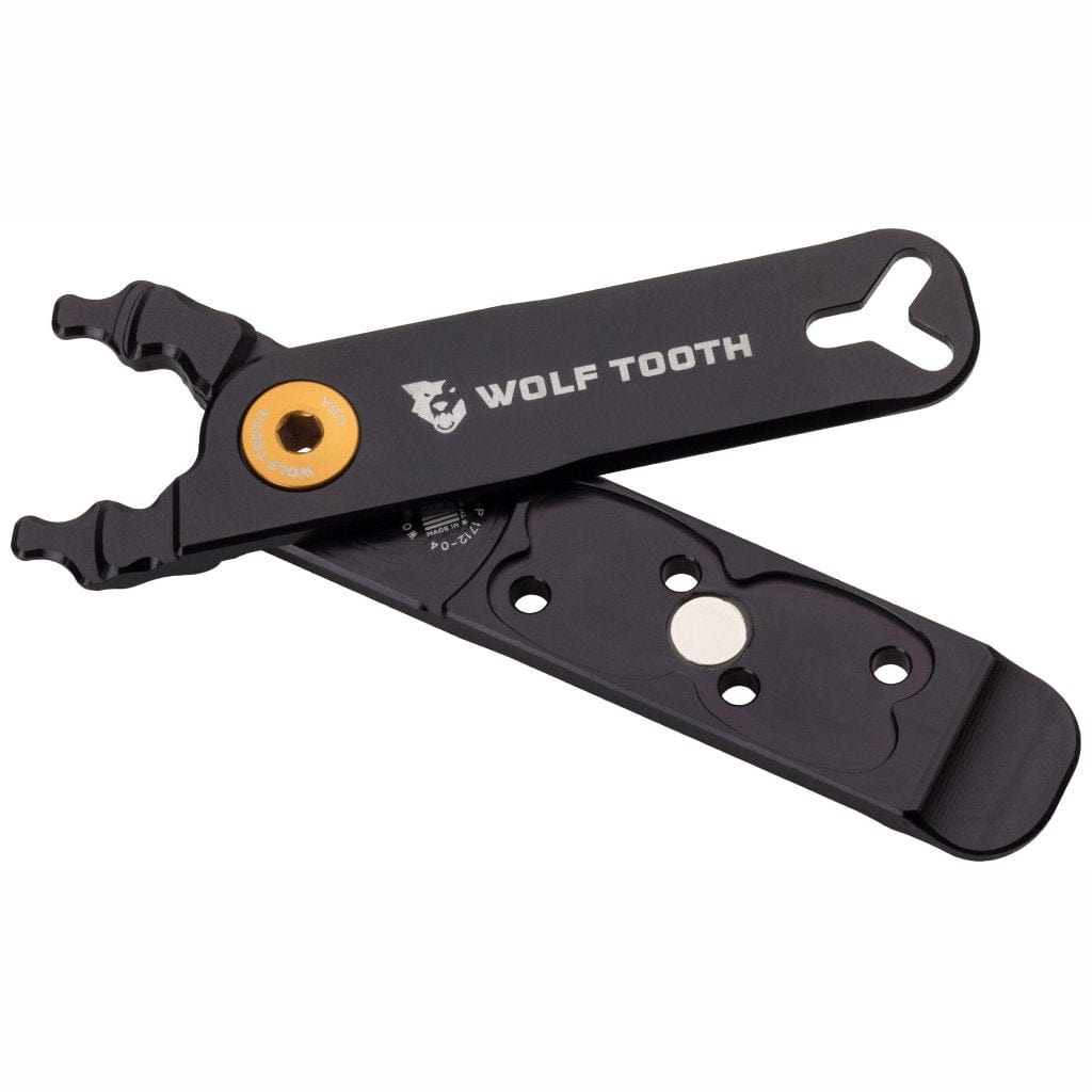 Wolf Tooth Pack Pliers - Master Link Combo Pliers Black
