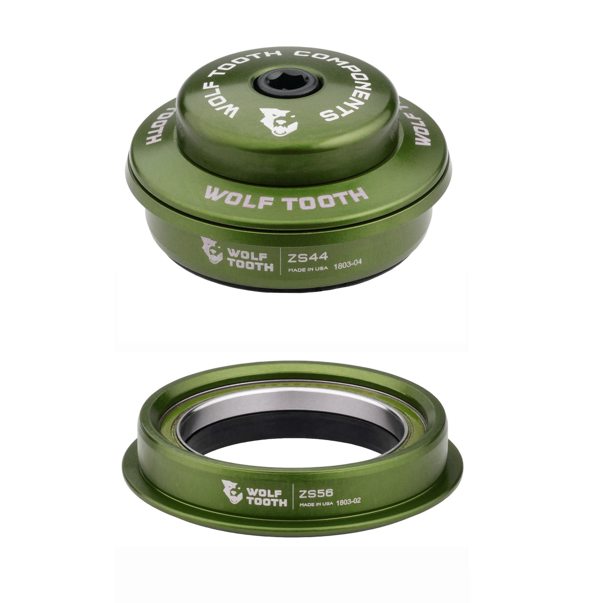 Wolf Tooth Premium Headsets - Olive Olive