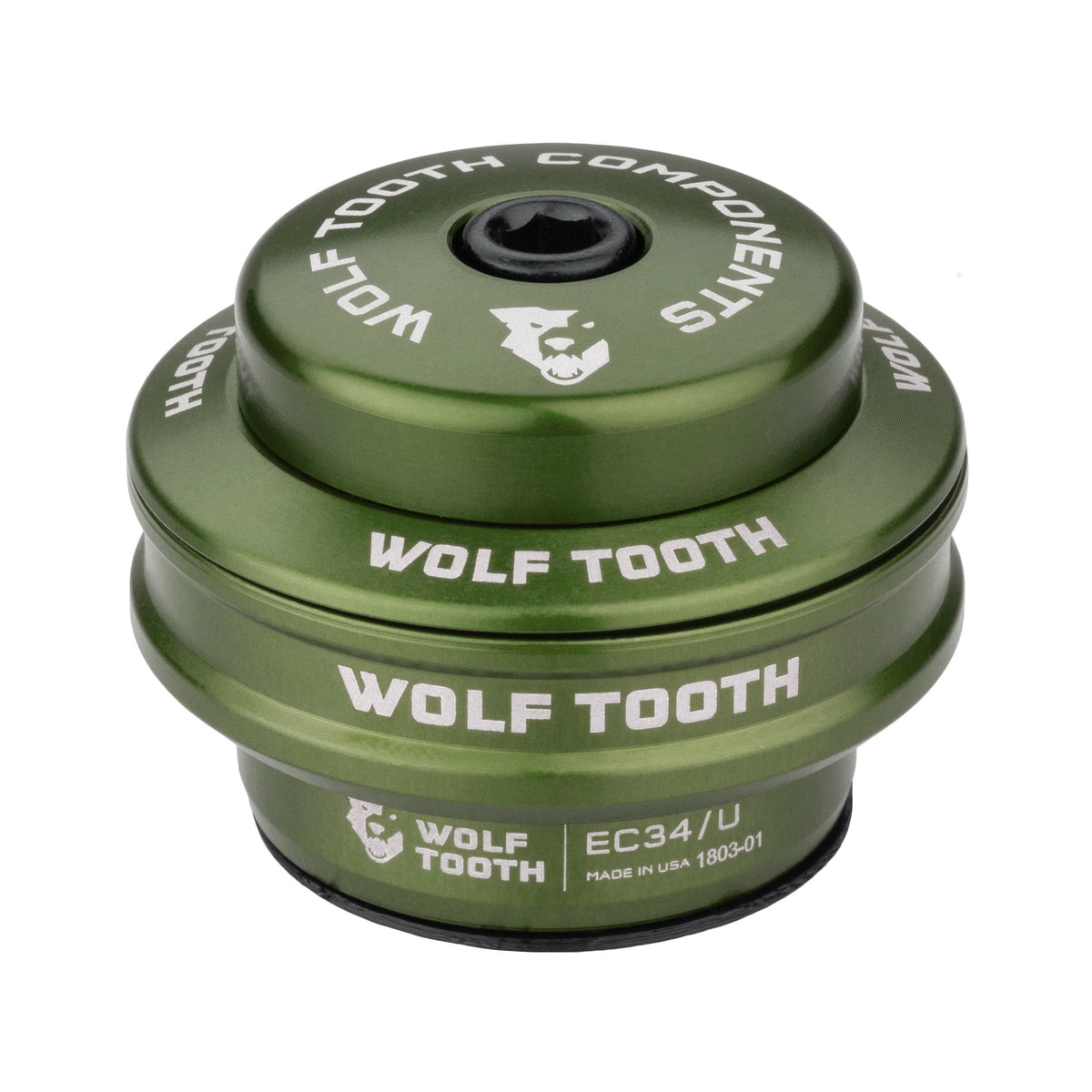 Wolf Tooth Premium Headsets - Olive Olive