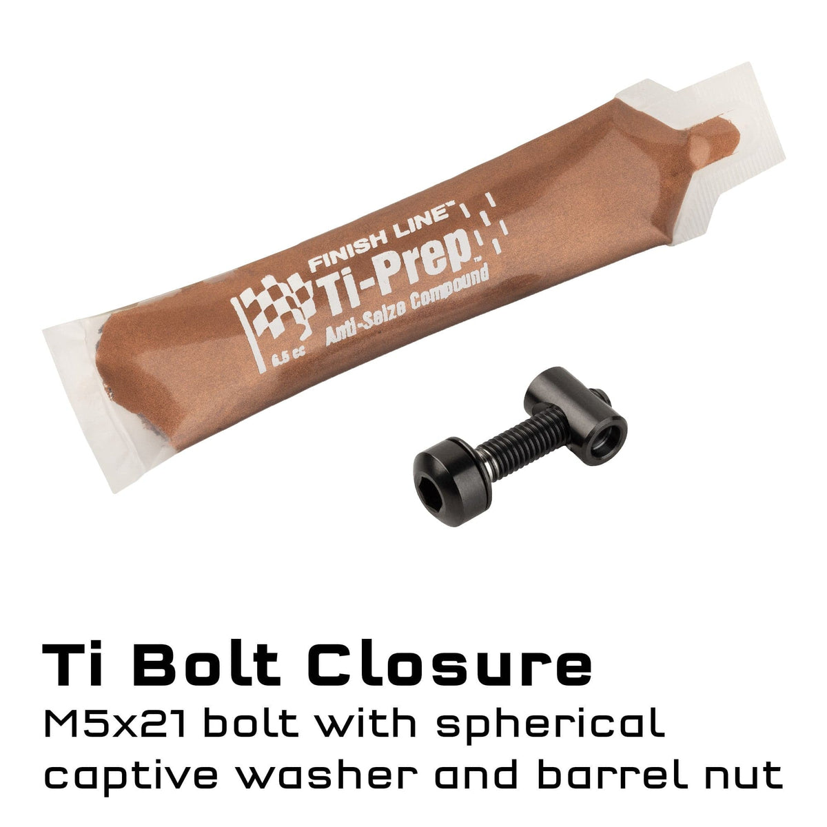 Wolf Tooth Seatpost Clamp Titanium Bolt Hardware Upgrade Kit Bolt Closure
