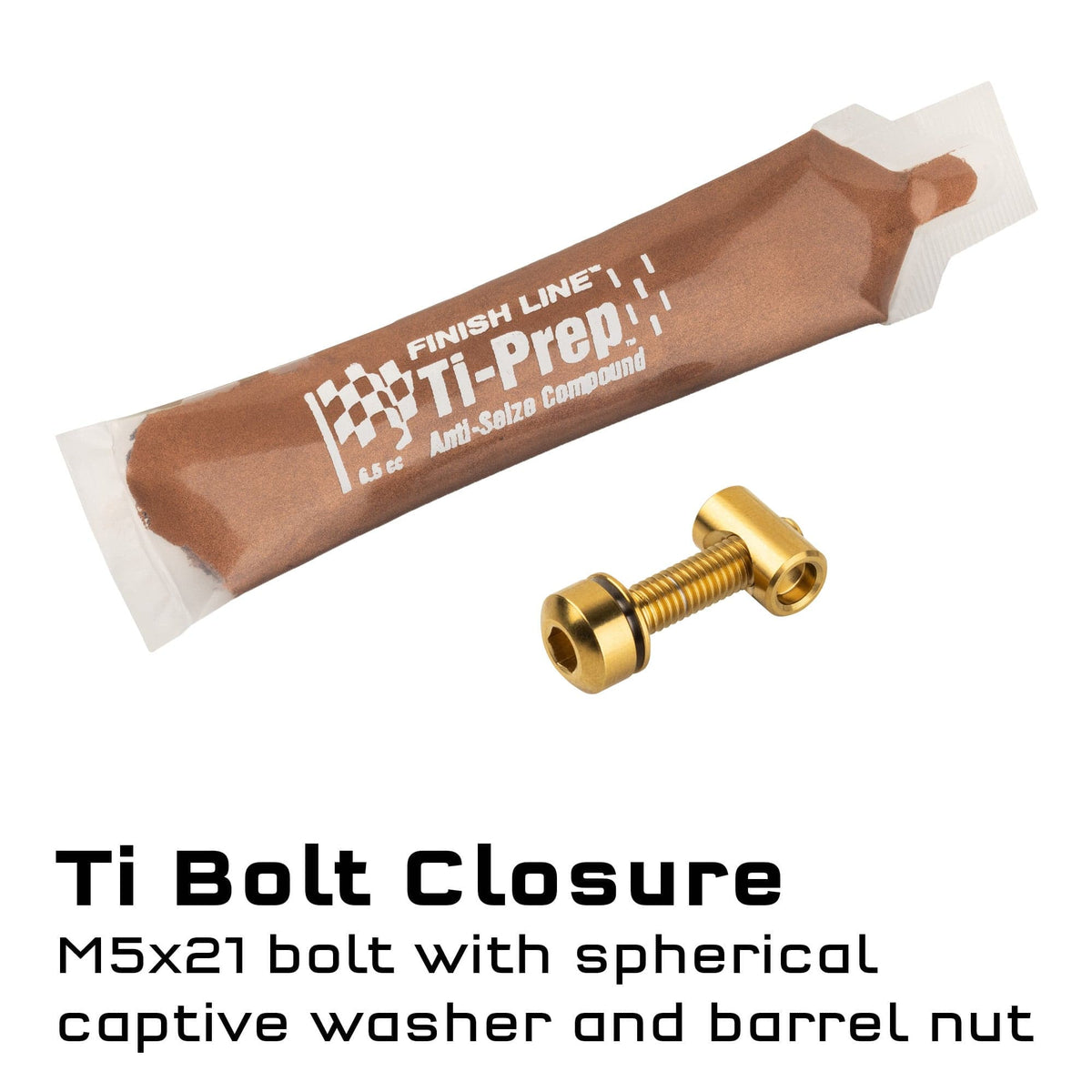 Wolf Tooth Seatpost Clamp Titanium Bolt Hardware Upgrade Kit Bolt Closure
