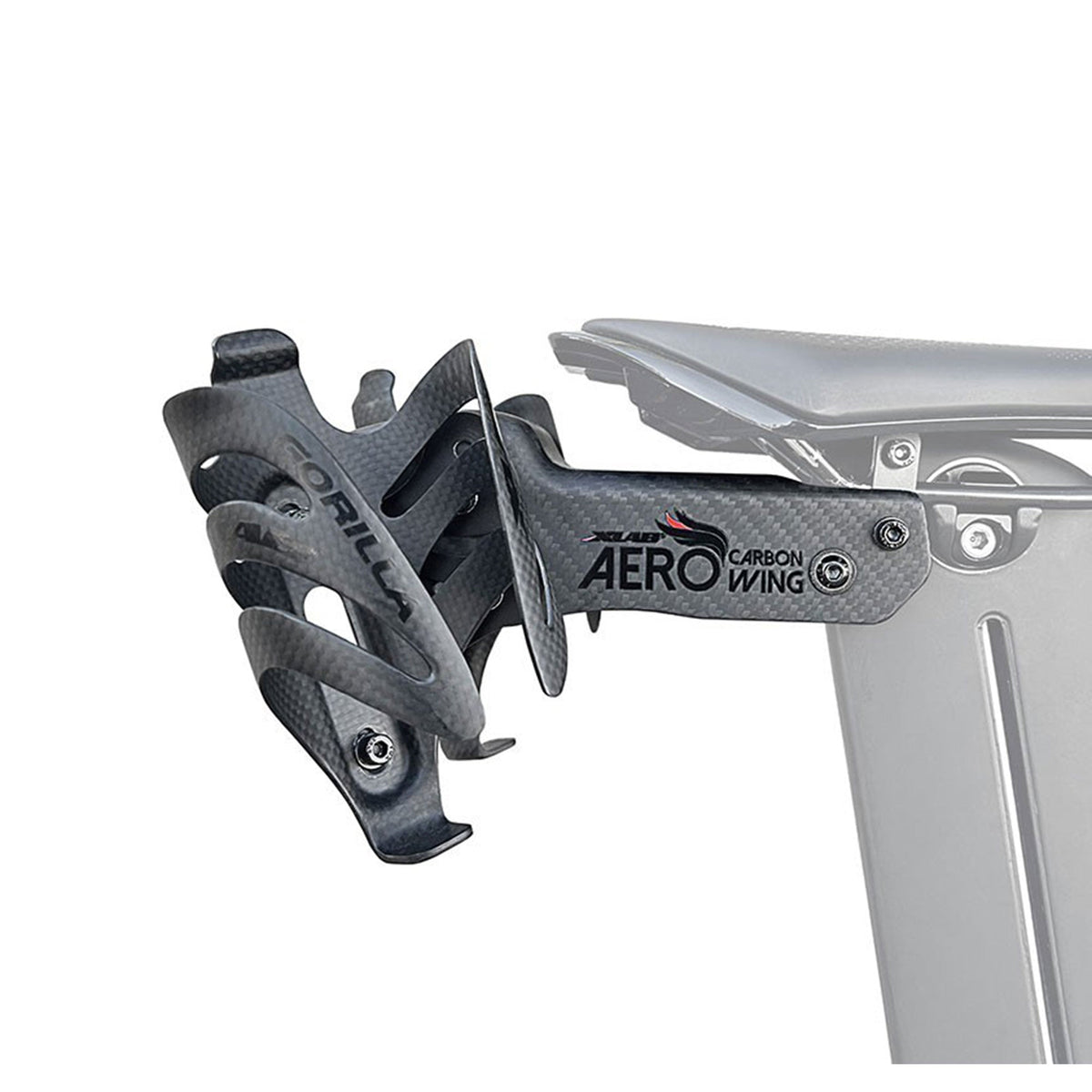 XLAB Aero Carbon Wing System Gen 2 w/Gorilla Cages Matte Black