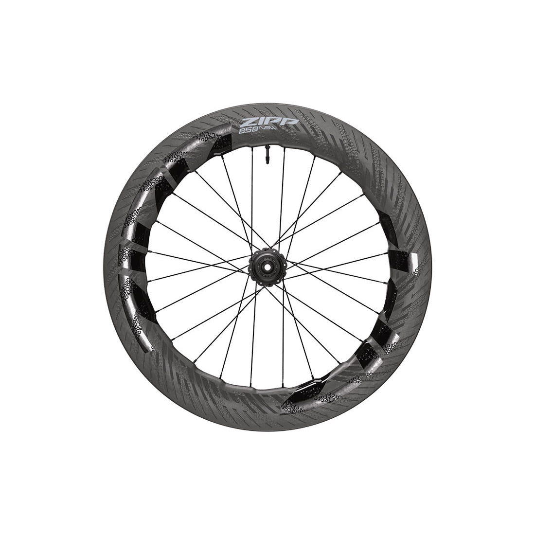 Zipp 858 NSW Tubeless Disc Rear Wheel Black
