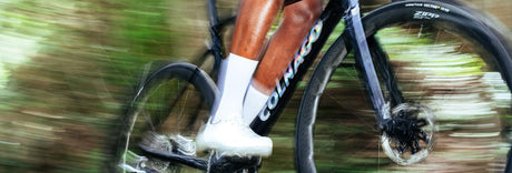 Carbon road wheels on a road bike — Bay Area cycling